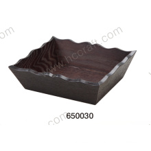 New Wooden Tray with Wood Grain Finish